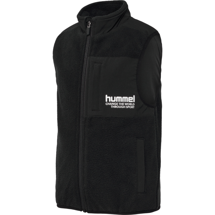 Hummel deti hmlpure fleece vesta JJ6J4656 "Flisová vesta na zips"