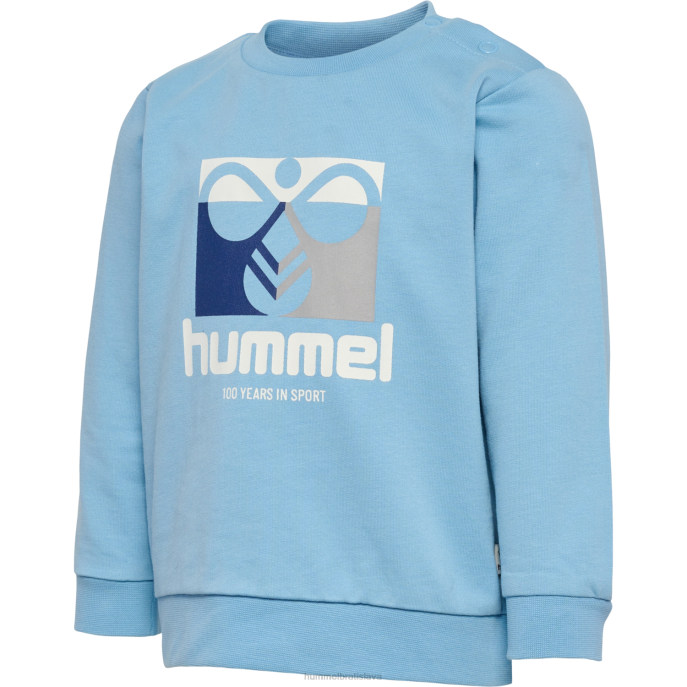 Hummel deti hmllime mikina JJ6J4147 "bavlnená mikina"