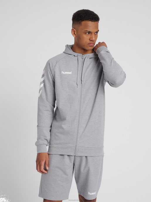 Hummel unisex hmlgo bavlnená mikina na zips JJ6J1417 "oblečenie"